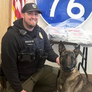 Dual Purpose Patrol Narcotics Detection Dog, Drug Dog, Police Dog